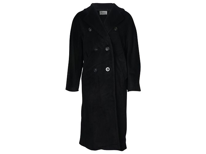 MAX MARA 101801 Abrigo Icon de lana negra