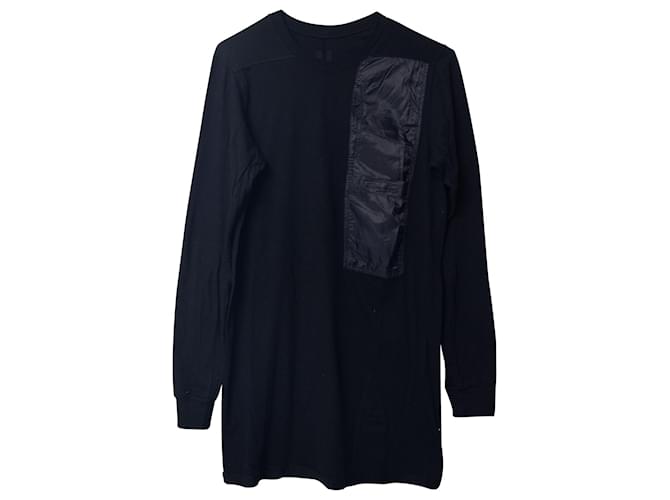 Rick Owens Sweatshirt aus schwarzer Baumwolle  ref.686985