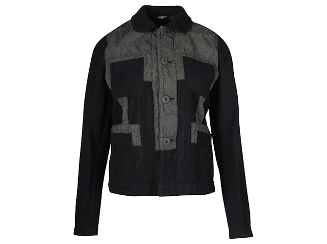 Comme Des Garcons Black & Grey Jacket Polyester  ref.687009