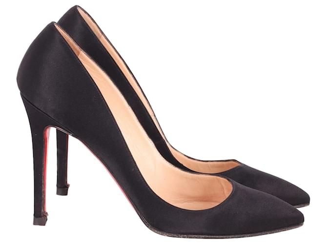 Christian LOUBOUTIN pumps in black patent leather  ref.687171