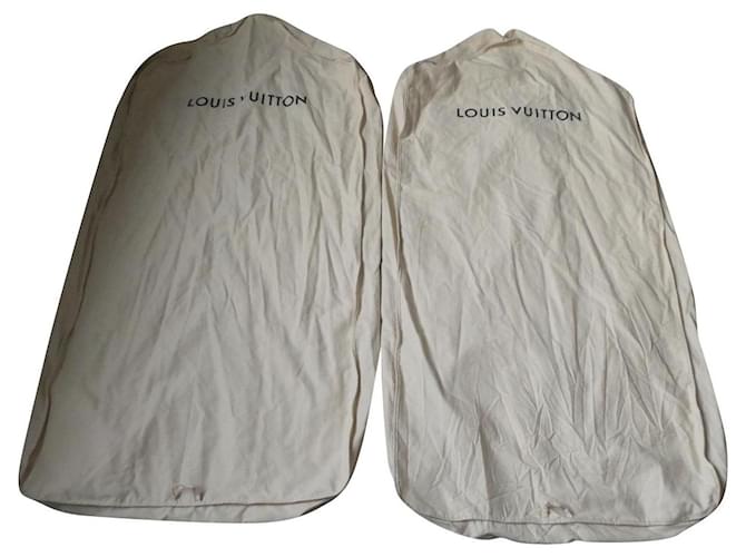 Lot of 2 new louis vuitton covers never used Cream Cotton  ref.687275