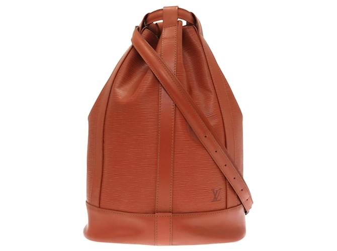Louis Vuitton Randonnée Brown Leather  ref.687491