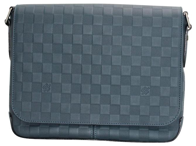 Louis Vuitton Cosmos Blue District PM Messenger Bag in Damier Infiniti Leather  ref.687543
