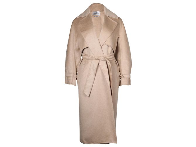 Max Mara Agar Coat in Camel Cashmere