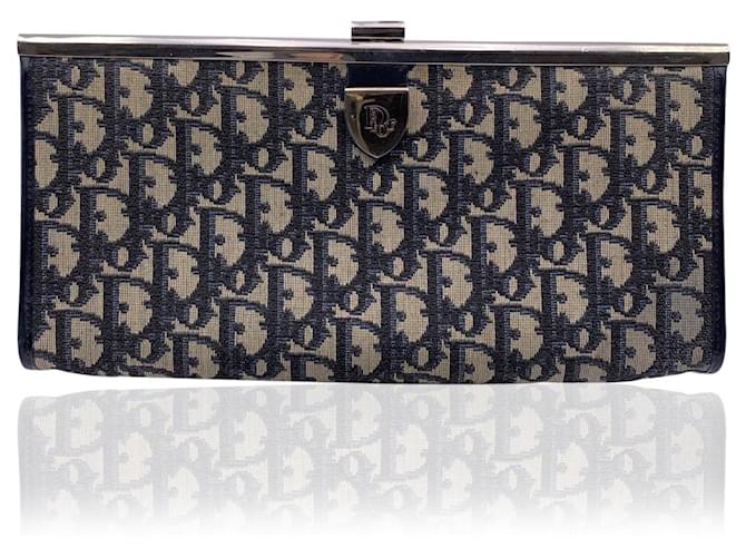 Christian Dior Diorissimo Pattern Compact Wallet