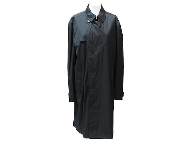 Louis Vuitton Men Coats Outerwear Black Cotton  ref.688368