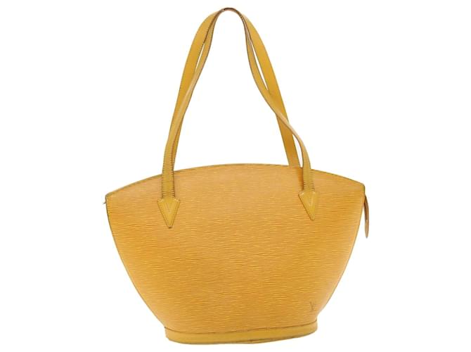 LOUIS VUITTON Epi Saint Jacques Shopping Shoulder Bag Yellow M52269 Auth ar7711b Leather  ref.688587