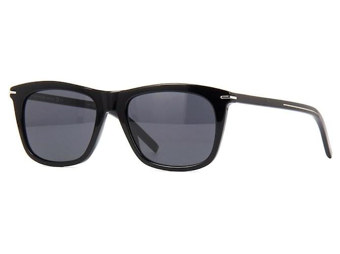 Corbata negra Dior 268S NEGRO/GRIS 54/18/150 Gafas de sol de hombre Acetato  ref.688719