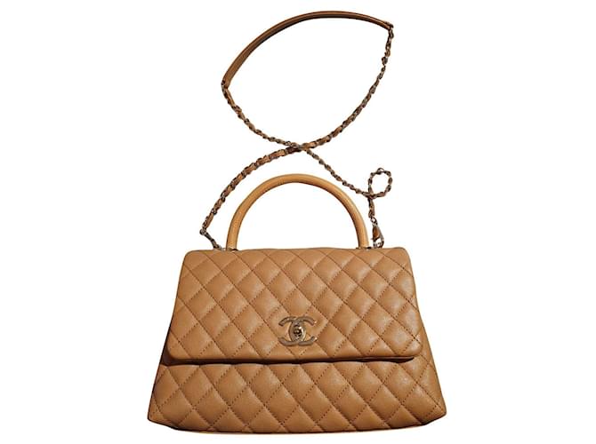 Chanel Coco Handle Medium Lizard Embossed - What Fits Inside, Mod