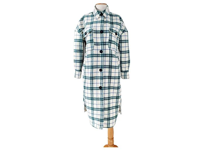 Isabel Marant Etoile Fontia Mantel Mehrfarben