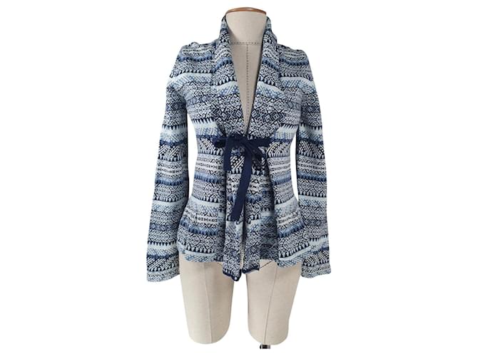 Odd Molly Knitwear Blue Cotton  ref.688857