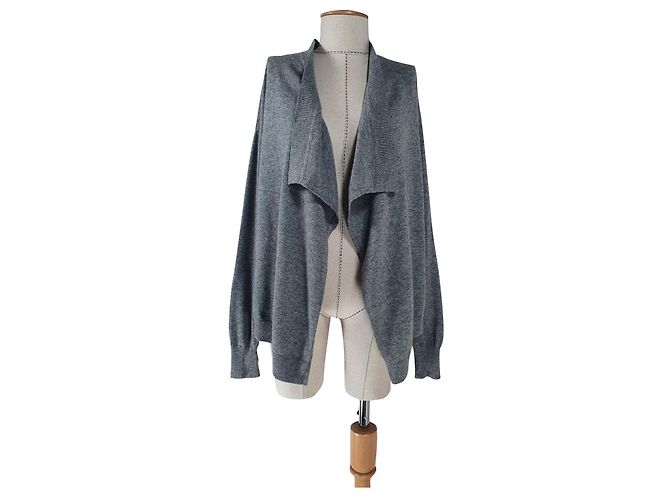 Closed Strickjacke aus Kaschmir Grau Gr. M
