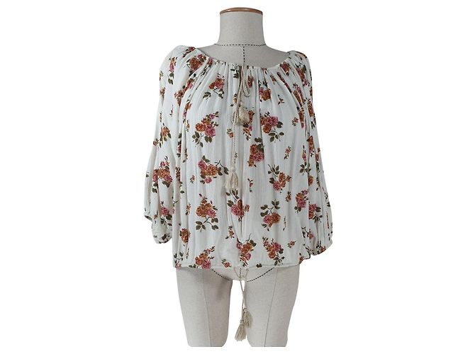 Ralph Lauren Denim & Supply Camicetta Boho Floreale Cotone Multicolore