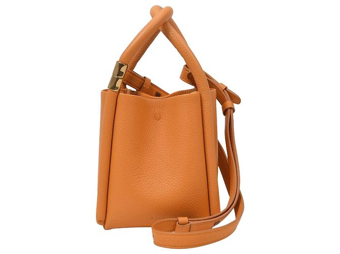 Boyy loto 12 Borsa in Pelle Arancio Arancione