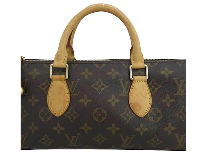 Louis Vuitton Popincourt Brown Canvas Handbag (Pre-Owned)