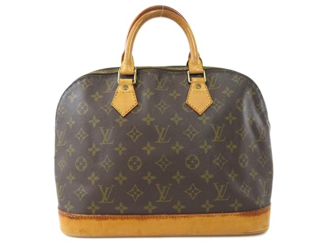 Louis Vuitton Alma Brown Cloth  ref.689561