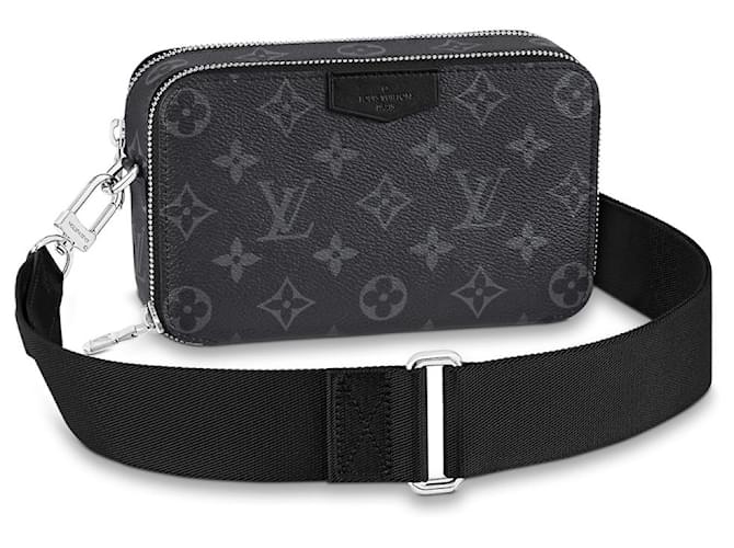 Louis Vuitton LV Alpha wearable wallet new Grey  ref.689610