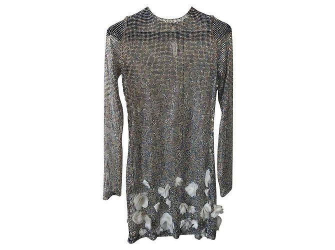 Autre Marque Celia Kritharioti Haute Couture Silber Hardware