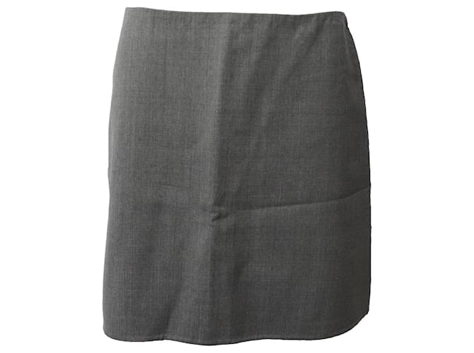 Theory Pencil Skirt in Grey Wool  ref.689842