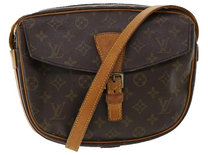 LOUIS VUITTON Monogram Jeune Fille GM Shoulder Bag M51225 LV Auth