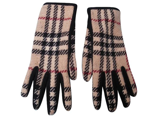Burberry Gloves Wool  ref.690096