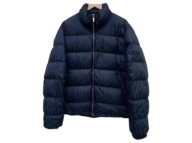 Dior Oblique Puffer Jacket Black