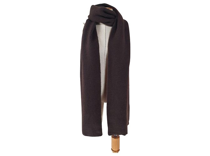 Écharpe Joseph en cachemire marron