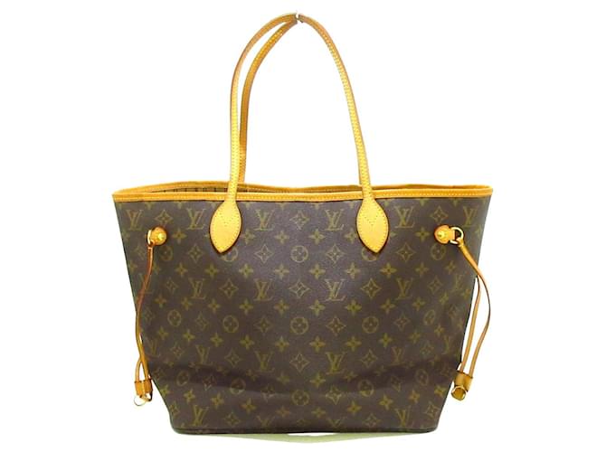 Louis Vuitton Neverfull MM Brown Cloth  ref.690763