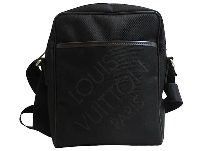 Louis Vuitton Citadines Preto Lona  ref.690899
