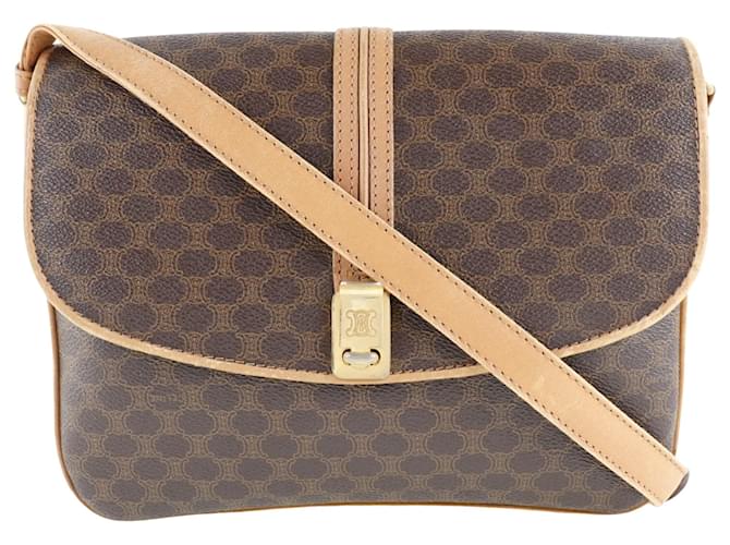 Céline Celine Macadam Brown Cloth  ref.691175