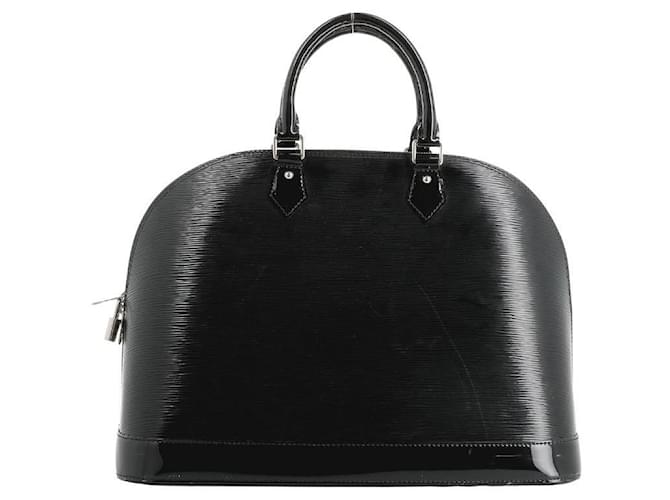 Louis Vuitton Alma Black Leather  ref.691218