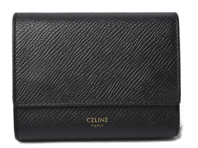 Céline Celine Black Leather  ref.691784