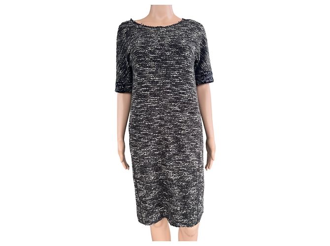Escada Sport Wollkleid grau