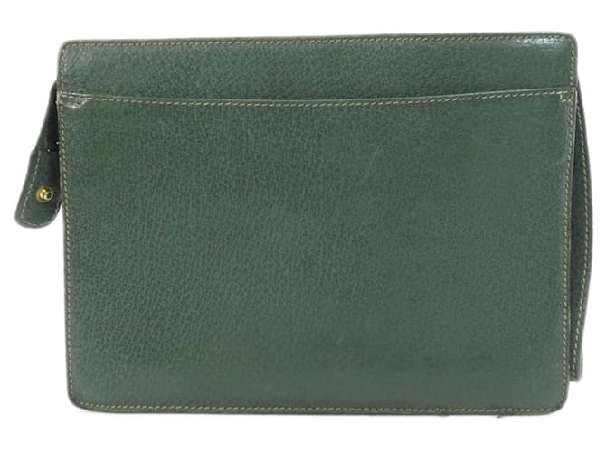 Céline Celine Green Leather  ref.691804