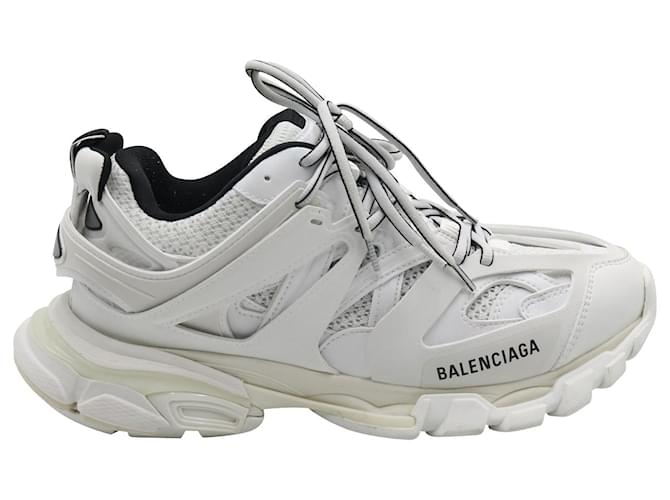 First Balenciaga Sneaker Track en Polyuréthane Blanc Plastique  ref.691898