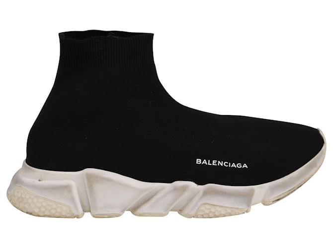 Balenciaga Speed Sneakers in Black Nylon  ref.691953
