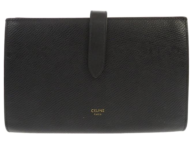 Céline Celine Black Leather  ref.692021