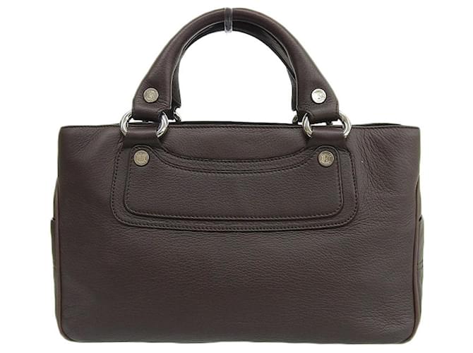 Céline Celine Brown Leather  ref.692374