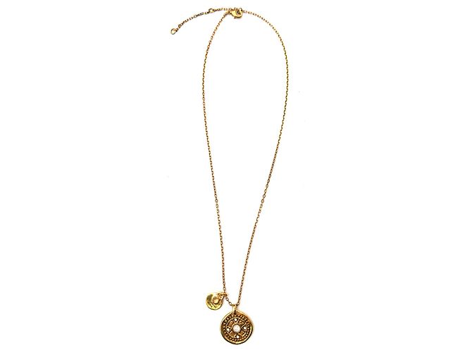 Collier pendentif médaille Goossens
