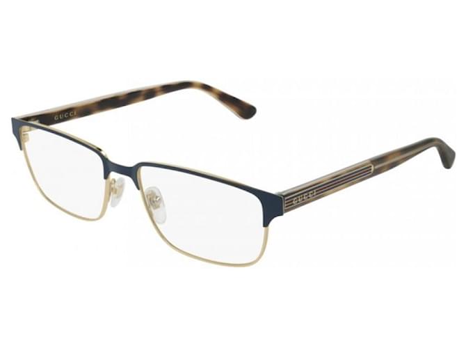 Óculos Gucci Modelo: GG0383O Preto Metal  ref.692555