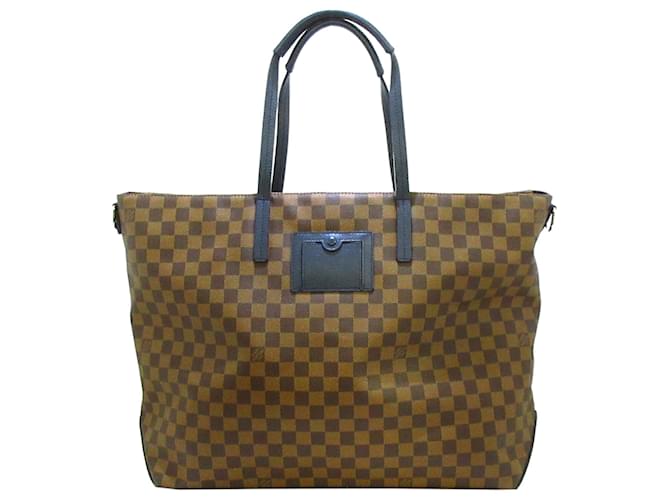 Louis Vuitton Brown Damier Ebene Herald Cloth  ref.692645