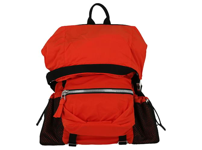 Bottega Veneta Nylon Backpack Orange  ref.692992