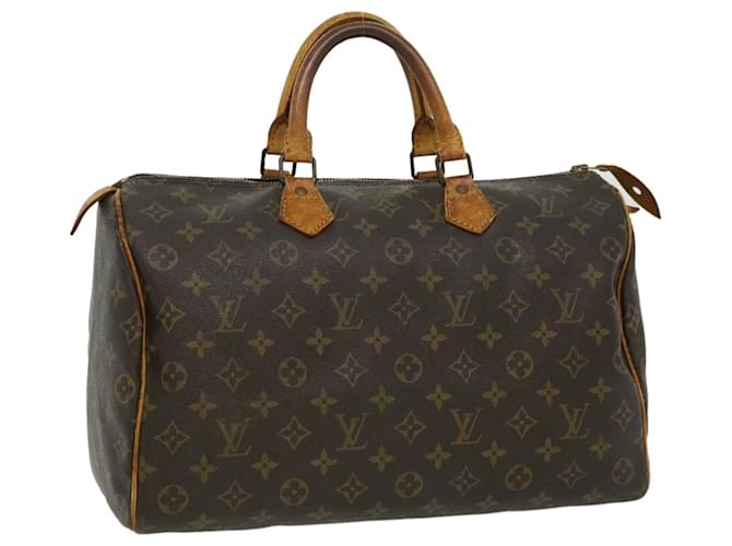 Louis Vuitton Monogram Speedy 40 Hand Bag M41522 LV Auth ki2422 Cloth  ref.693362
