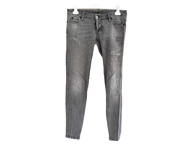 Dsquared2 Jeans Grey Denim  ref.693449