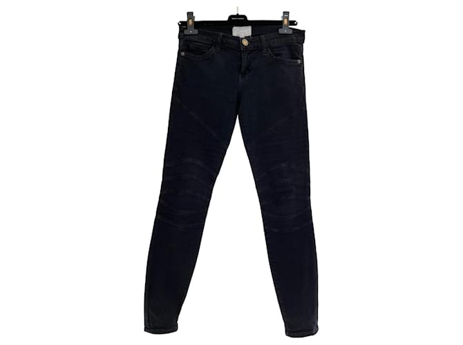 Current Elliott Jeans Black Cotton  ref.693459