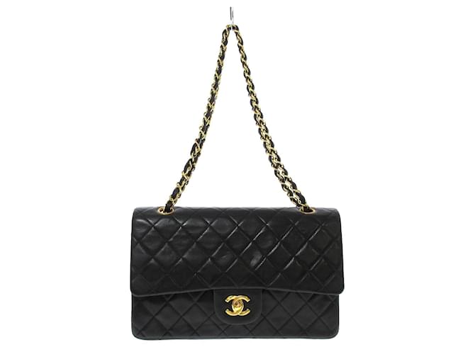 Chanel Timeless Black Leather  ref.693803