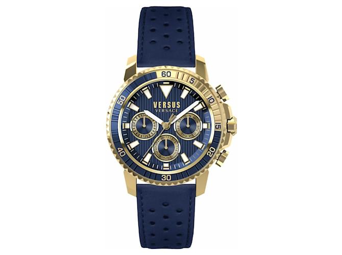 Versus Versace Aberdeen Watch Golden Metallic  ref.693848