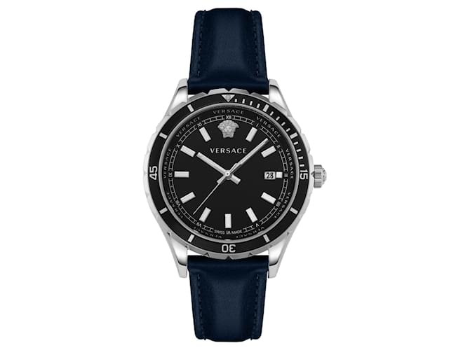Versace Hellenyium Strap Watch Metallic  ref.693880