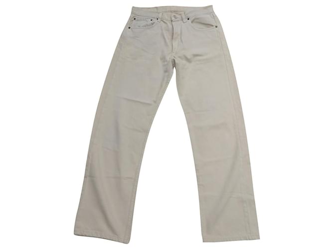 Jeans t vintage Levi's 42 (W 32) Beige Cotone  ref.693899