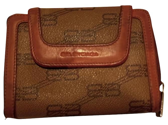 Balenciaga Wallets Caramel Leather  ref.694033